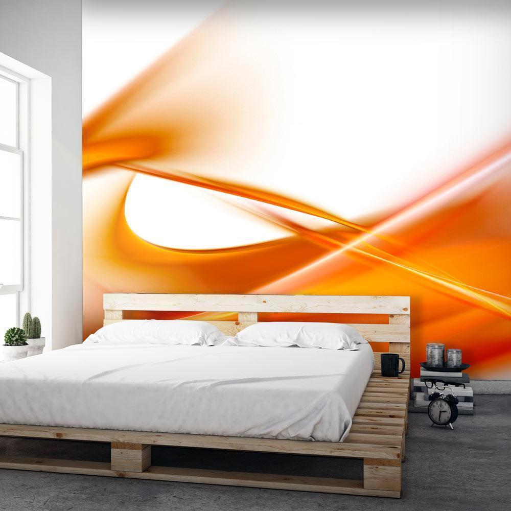 Wall Mural - abstraction - orange