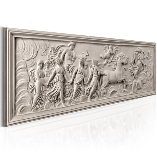 Schilderij - Relief: Apollo and Muses
