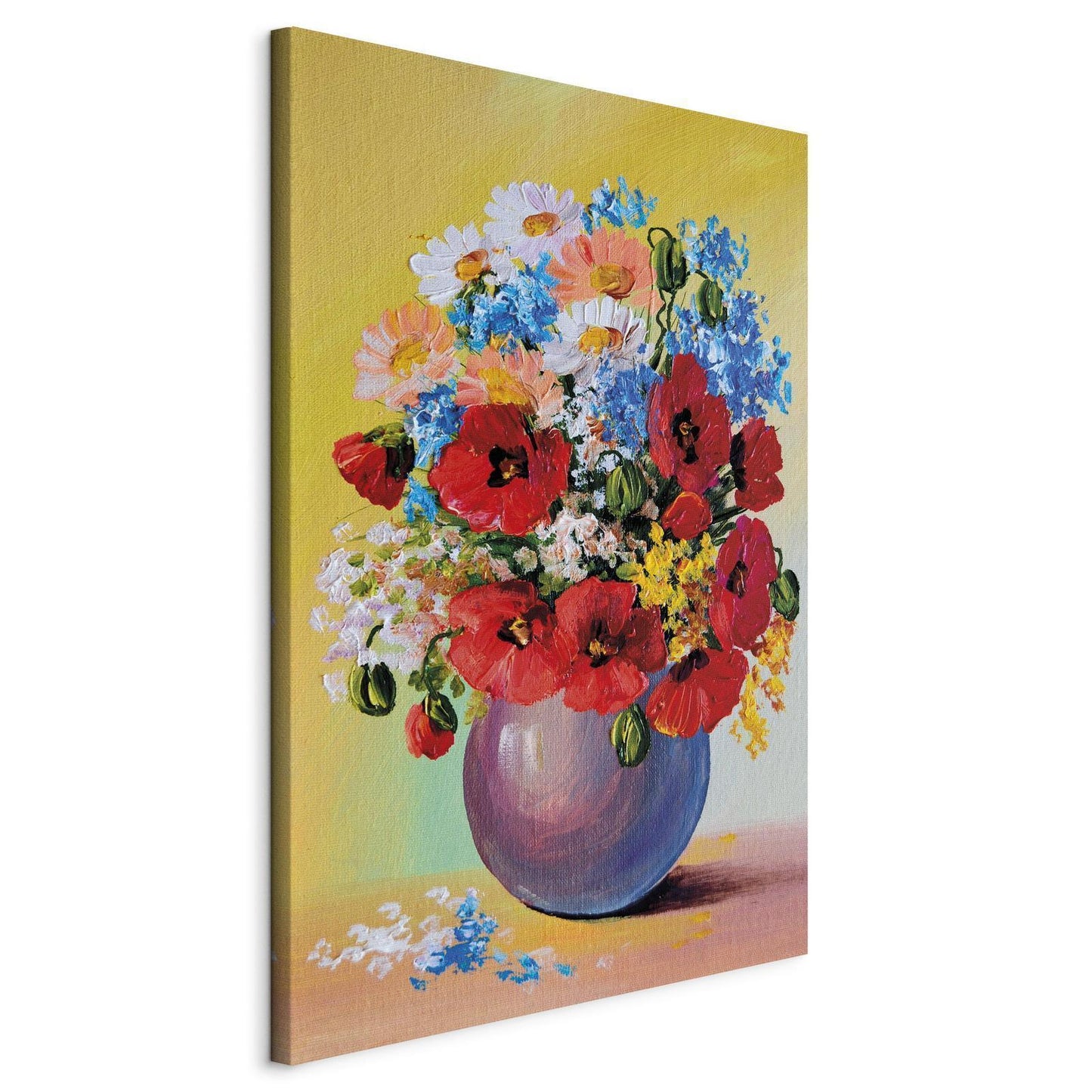 Schilderij - Bunch of Wildflowers