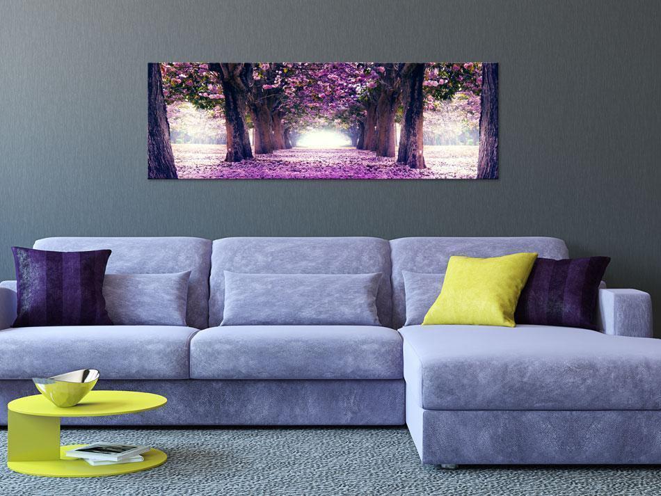 Schilderij - Purple Spring