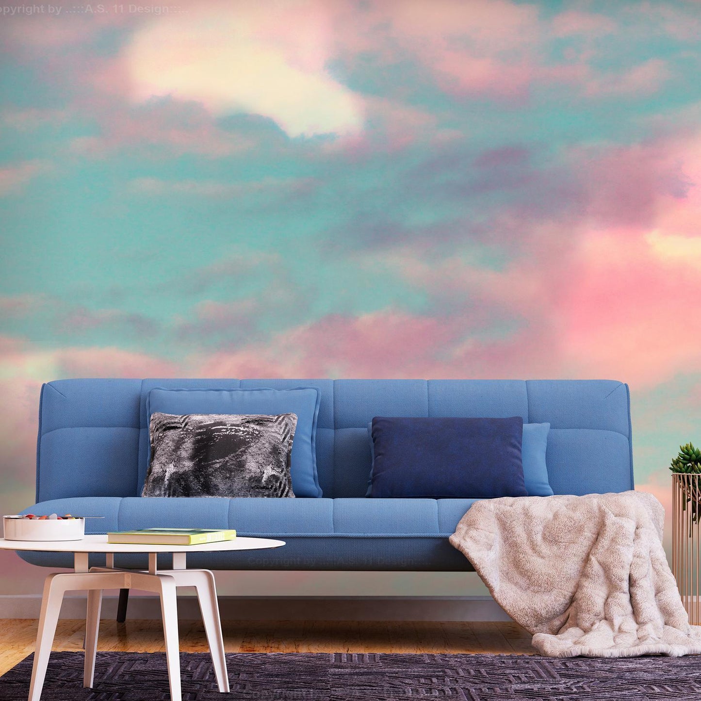 Wall Mural - Fire Clouds