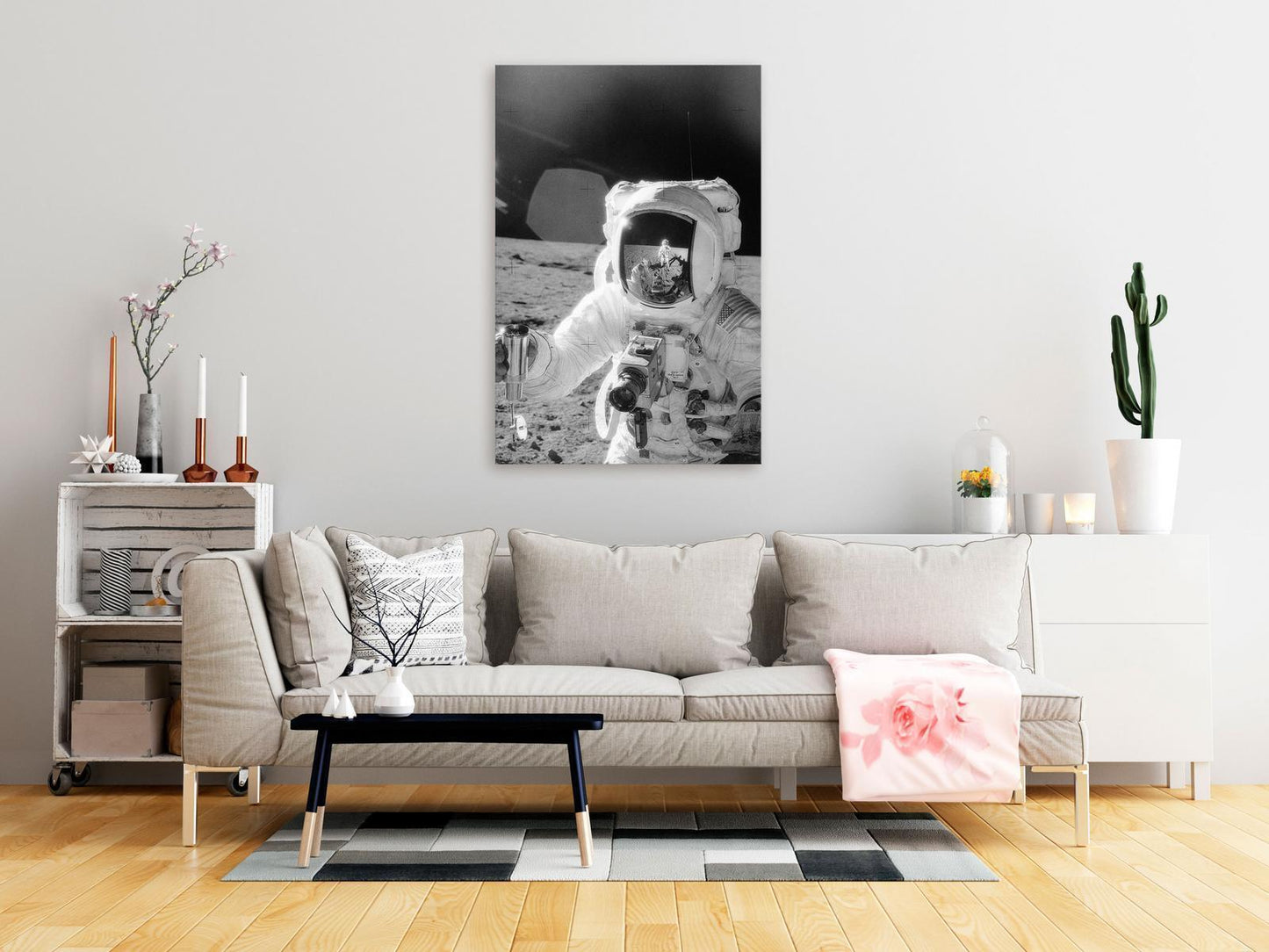 Malerei - Beruf des Astronauten (1 Teil) Vertikal