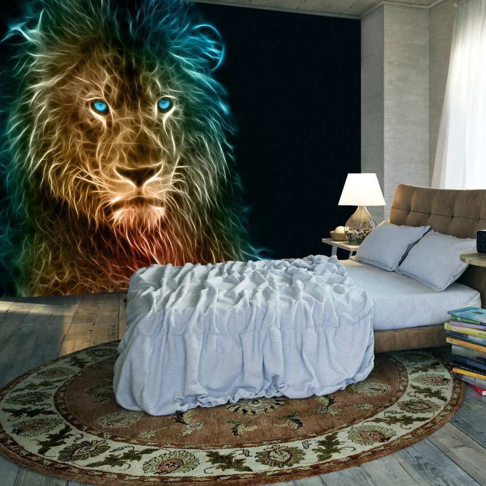 Wall Mural - Abstract lion