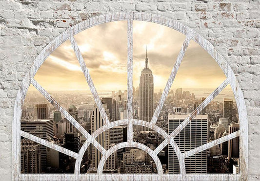 Self-adhesive photo wallpaper - NY - City in the morning