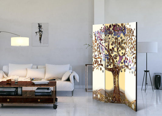 Folding Screen - Golden Tree [Room Dividers] 