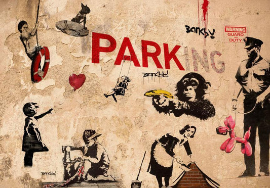 Fotobehang - [Banksy] Range of Variety