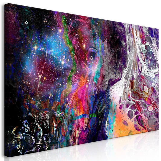 Painting - Colorful Galaxy (1 Part) Wide