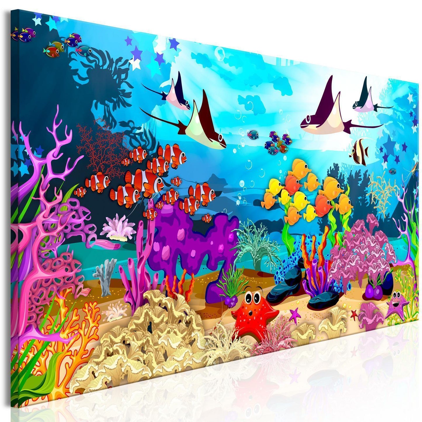 Malerei - Unterwasserspaß (1 Teil) Schmal