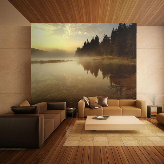 Wall Mural - Forest and lake