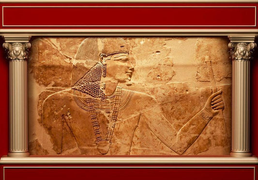 Fototapeten - Ägyptische Mauern