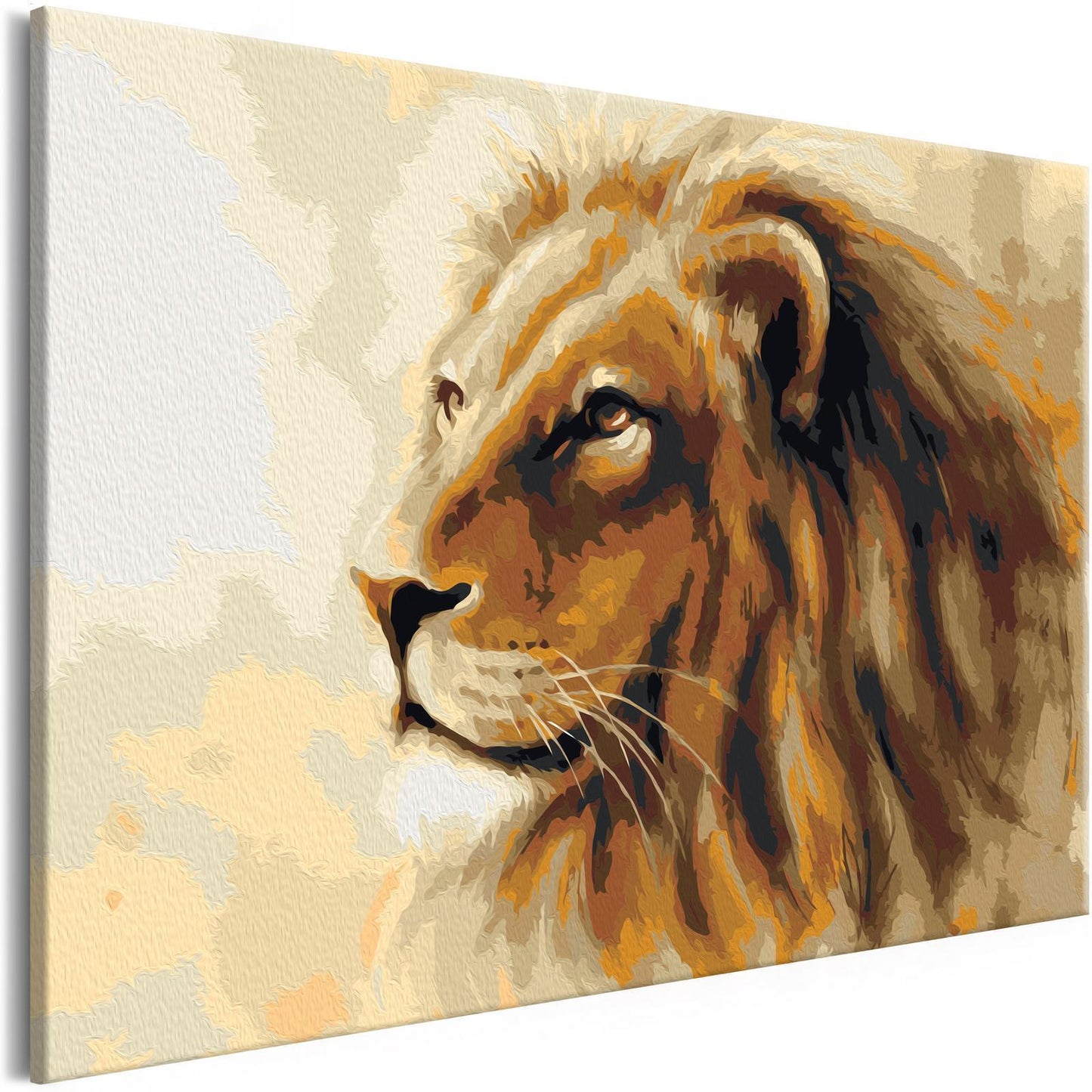 Doe-het-zelf op canvas schilderen - Lion King