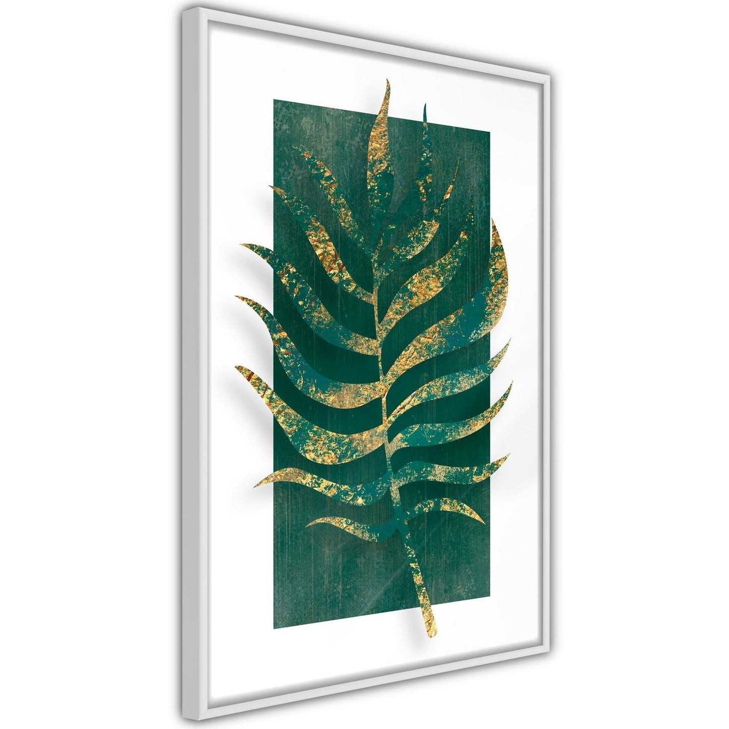 Vergoldetes Palmblatt
