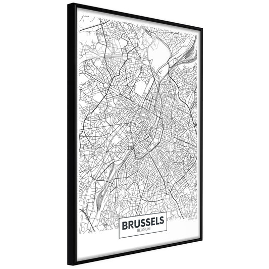 City map: Brussels