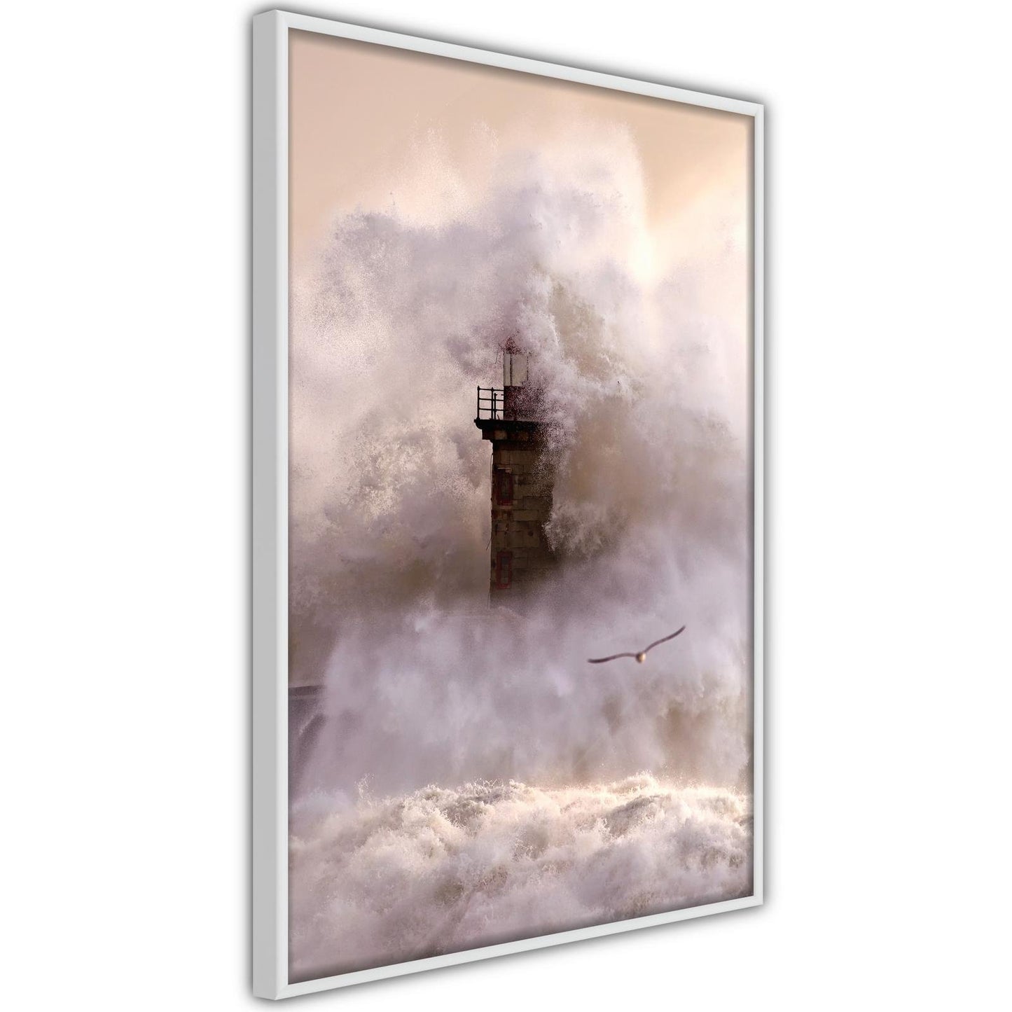 Lighthouse During a Storm