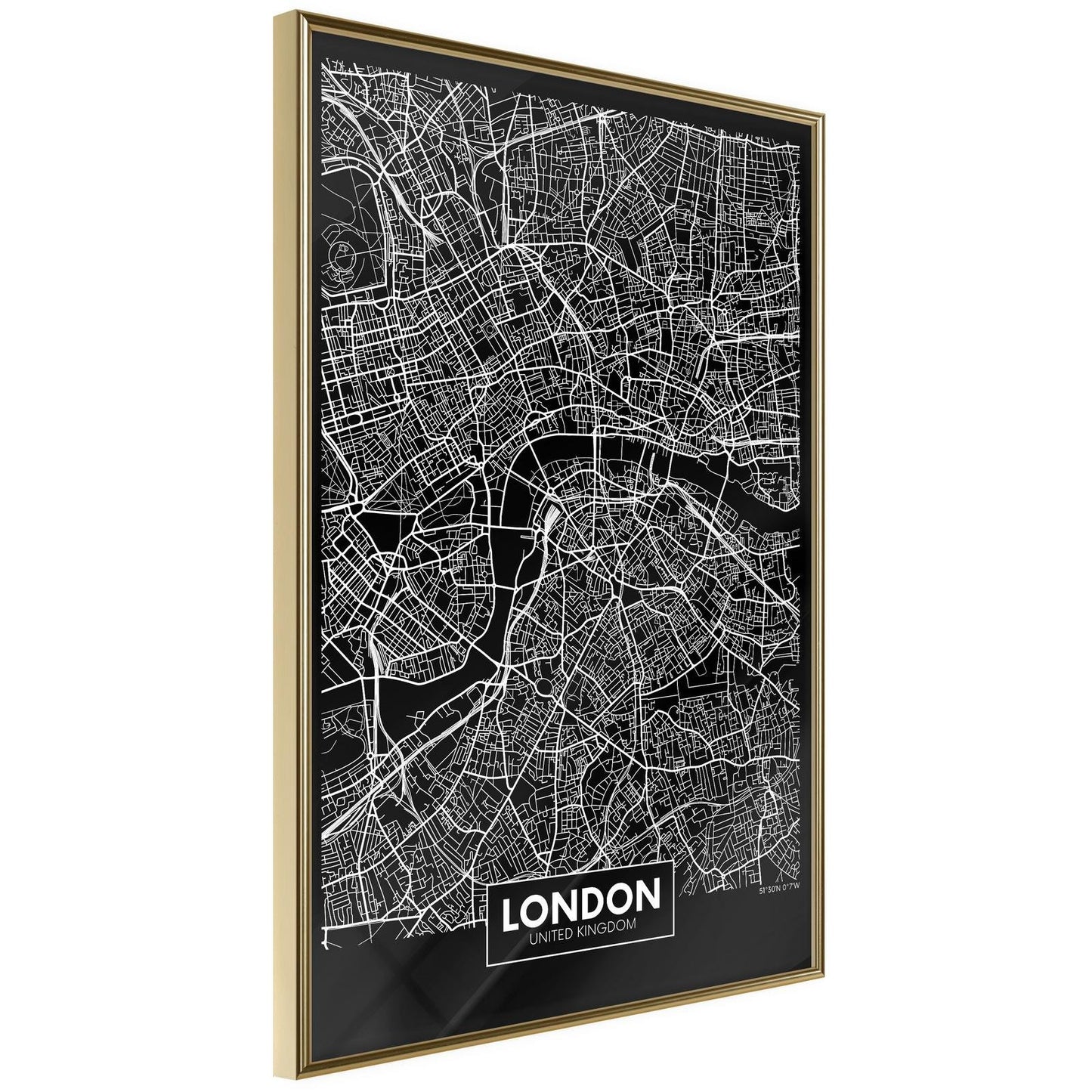 City Map: London (Dark)