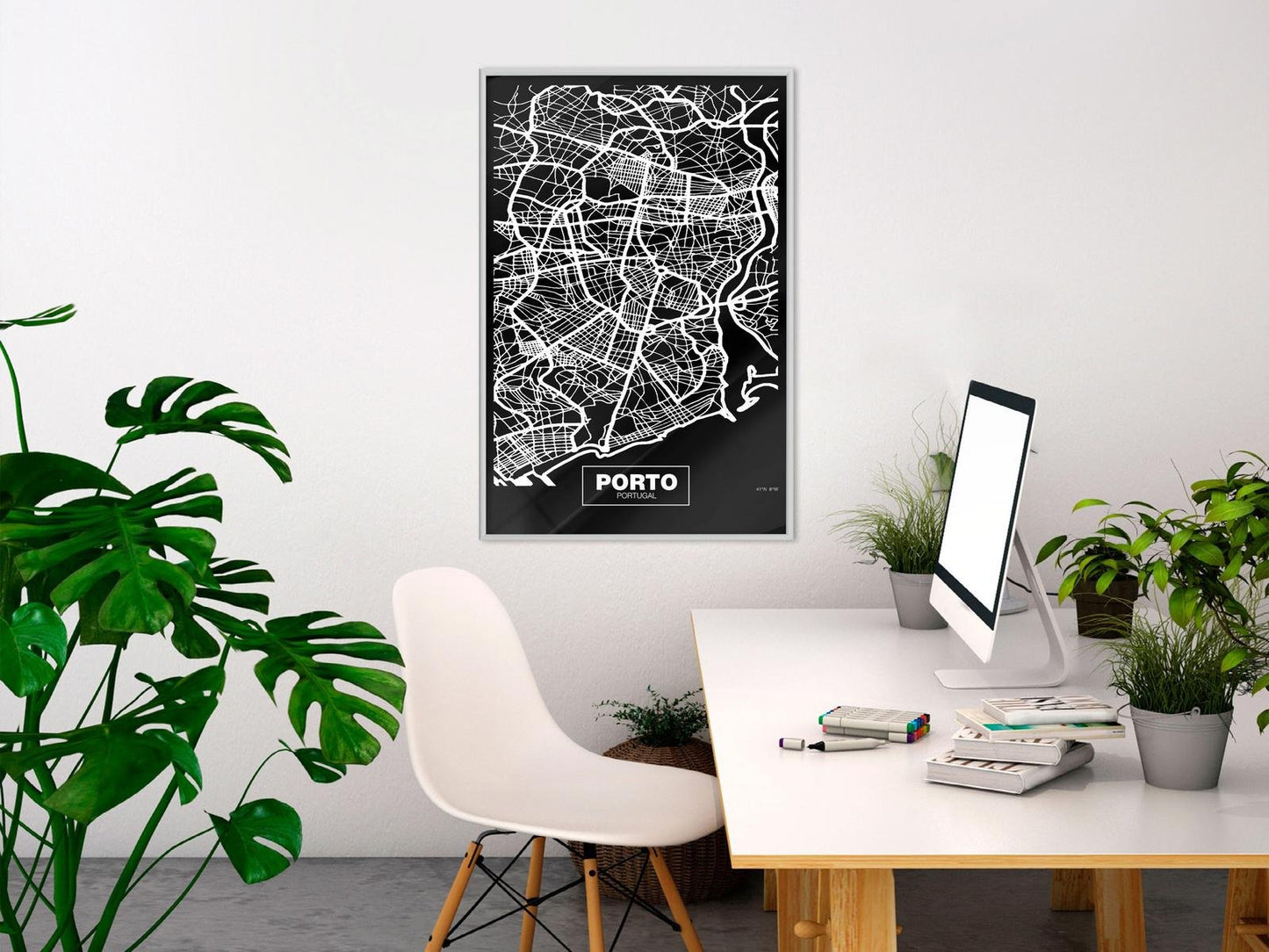 City Map: Porto (Dark)