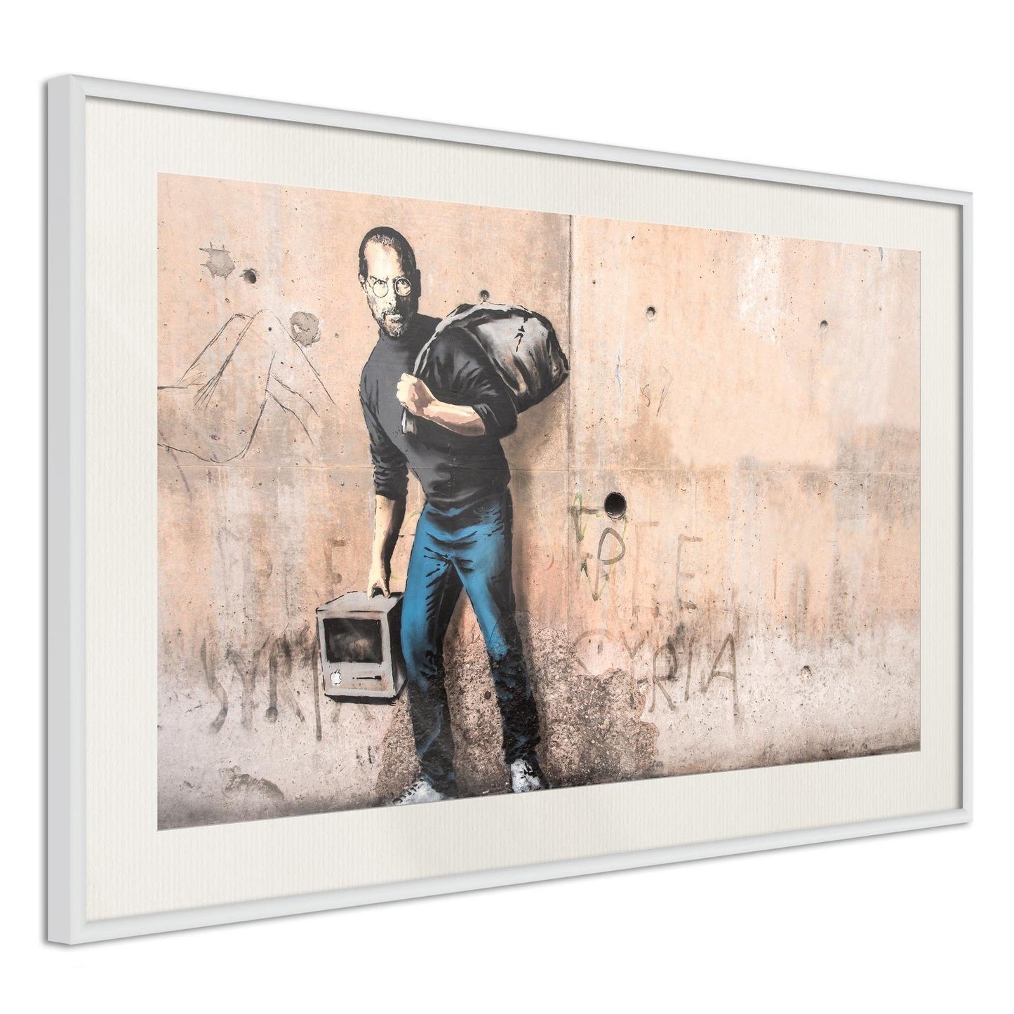 Banksy: Der Sohn eines Migranten aus Syrien