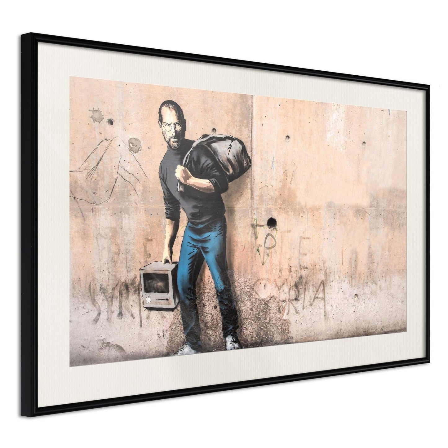 Banksy: Der Sohn eines Migranten aus Syrien