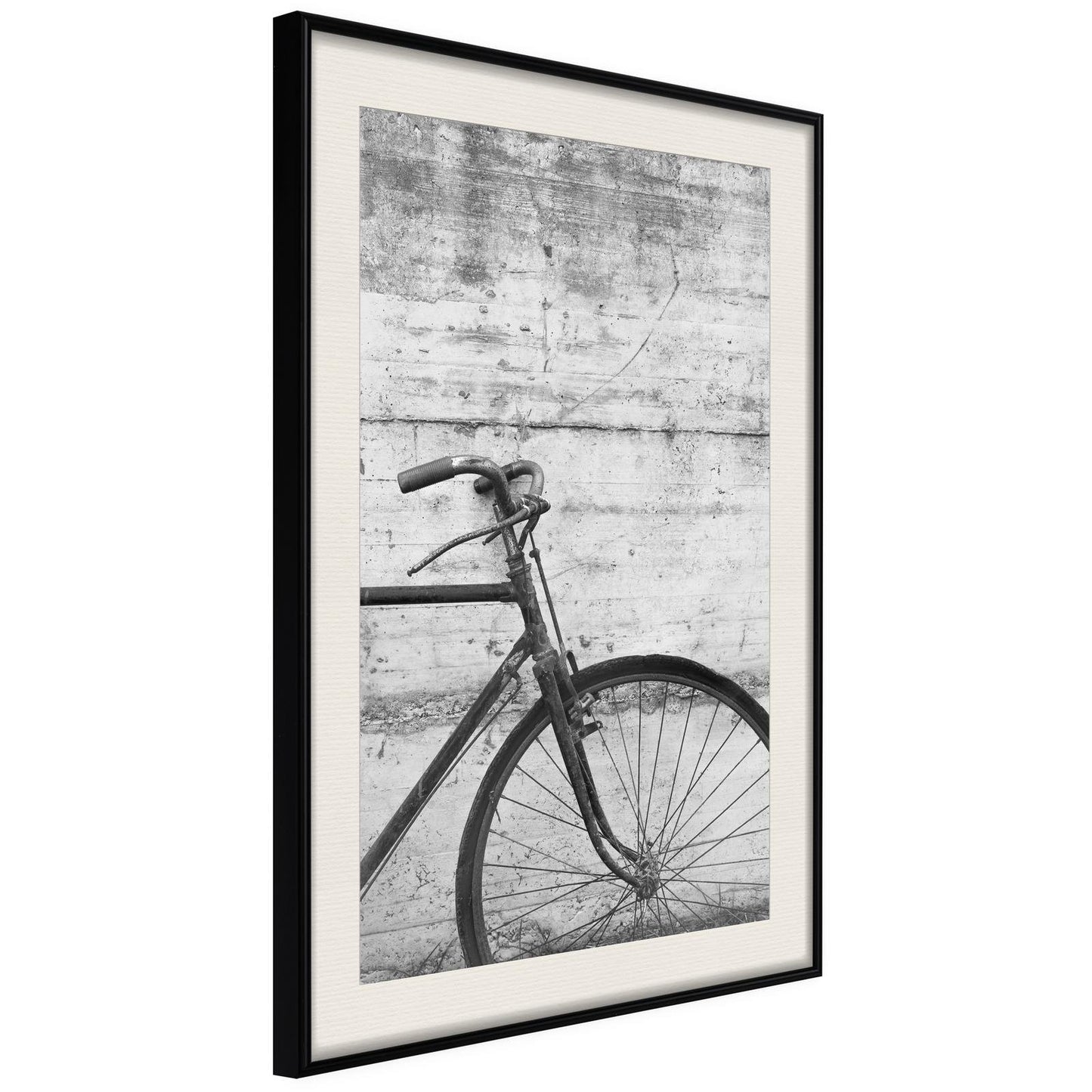 Bicycle Leaning Against the Wall