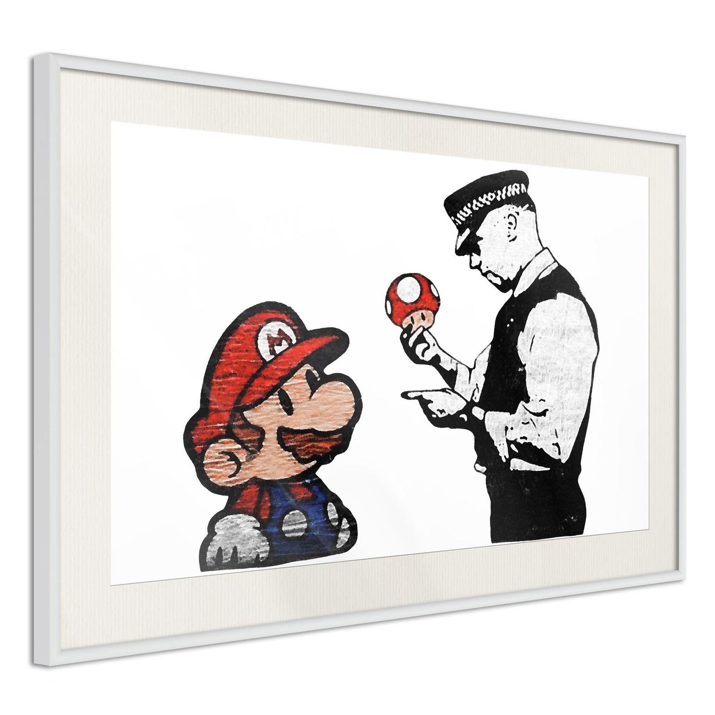 Banksy: Mario und Copper