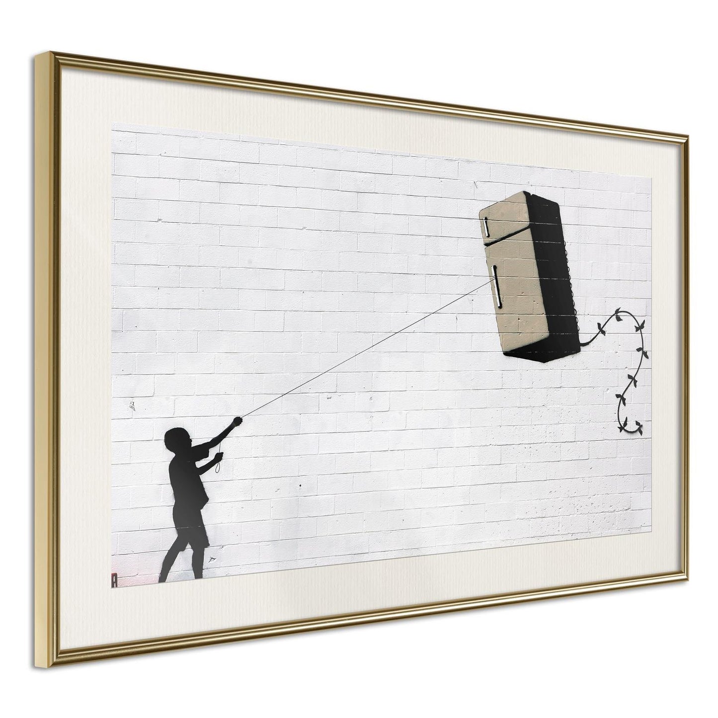 Banksy: Kühlschrankdrachen